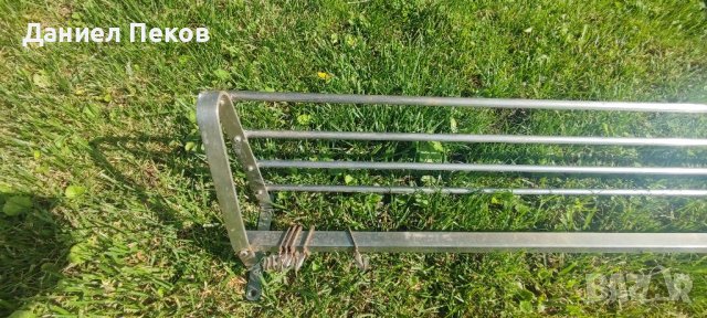 Стара метална закачалка , снимка 2 - Закачалки - 40794441