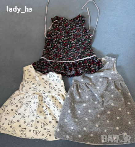 Бебешки зимни рокли, снимка 2 - Бебешки рокли - 52191520