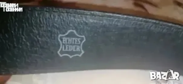 Нов Мъжки Колан Изцяло от Естествена Кожа Кафяв 130см., снимка 5 - Колани - 47541029