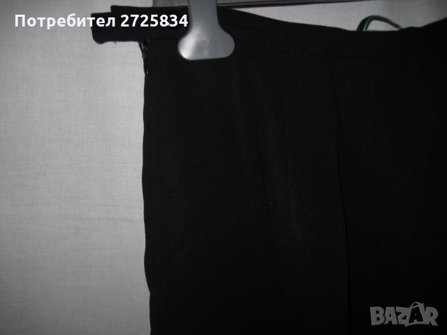 Елегантен черен панталон MaxMara, размер IT 46 D42, снимка 10 - Панталони - 35038841