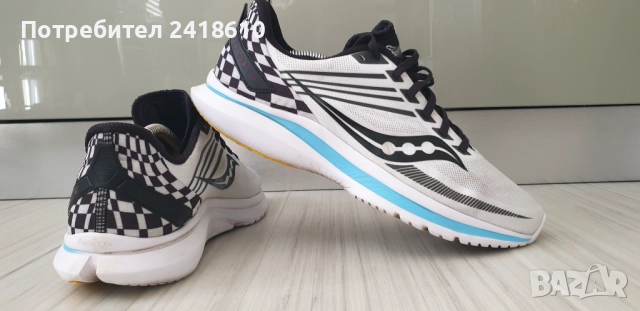 Saucony Kinvara 12 UK 8.5  US 9.5  Mens Size 43/27.5см ОРИГИНАЛ! Мъжки Маратонки!, снимка 2 - Маратонки - 51798079