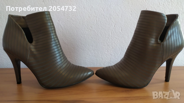 Дамски боти на висок ток, 41-ви номер, снимка 7 - Дамски боти - 52289431