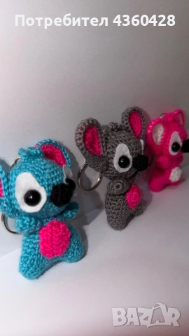 Плетени ключодържатели, снимка 2 - Плюшени играчки - 54006660
