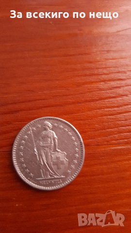 Швейцария 2 франка, 1978 г., снимка 1 - Други ценни предмети - 31548667