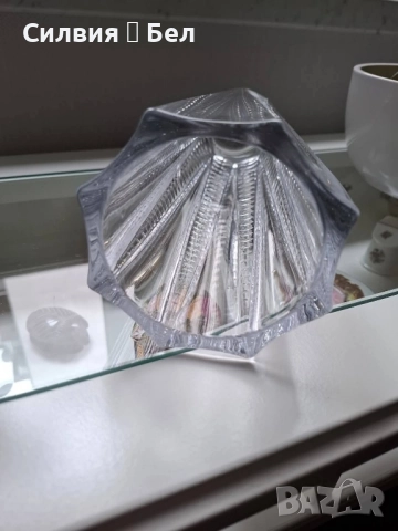 Кристална ваза от далечното минало , снимка 7 - Вази - 51865988