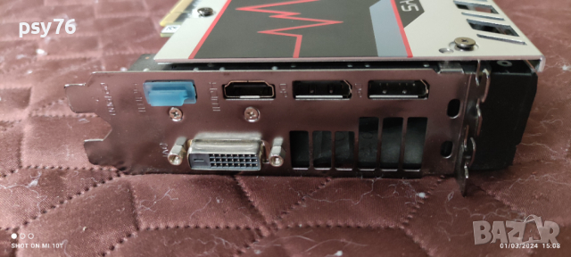 Rx 580 8GB Sapphire Plus, снимка 3 - Видеокарти - 44555487