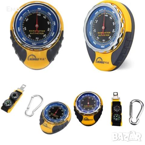 Барометров висотомер BKT381 барометър, термометър и компас