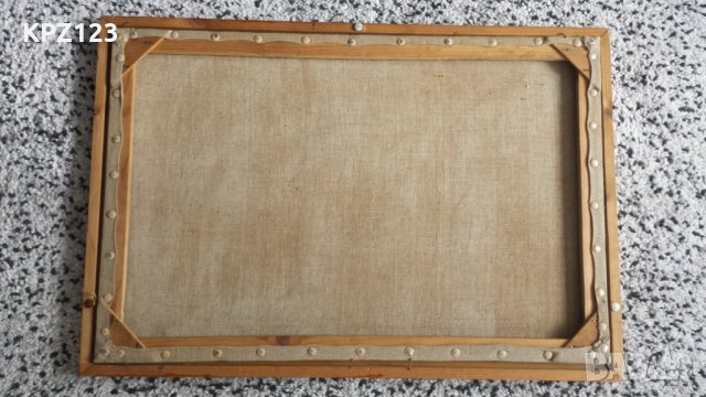 КАРТИНА НАТЮРМОРТ 95 год.(маслени бои) РАМКИРАНА/ ПОДПИСАНА, снимка 7 - Картини - 29079902