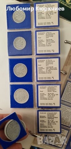 Класьор за монети, снимка 7 - Нумизматика и бонистика - 39986386