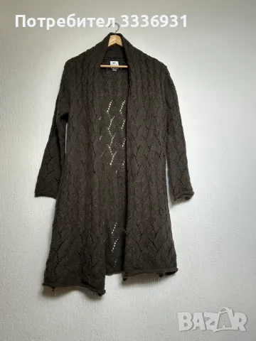 Дълга жилетка от алпака, снимка 1