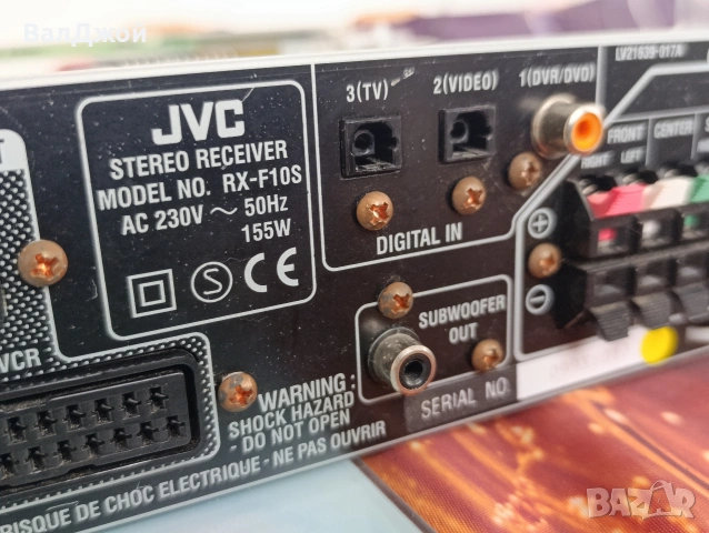 JVC RX-F10, снимка 10 - Аудиосистеми - 53962103