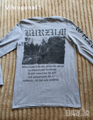 Блуза с дълъг ръкав Burzum , снимка 1 - Блузи - 44715947