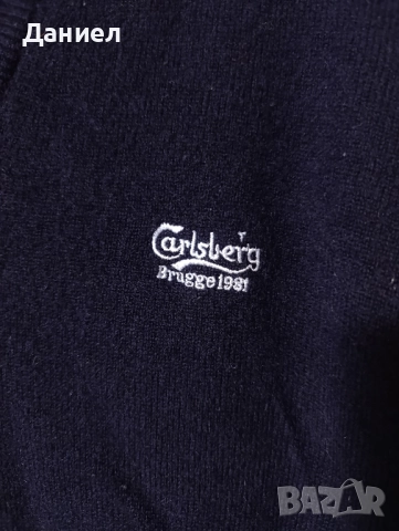 Пуловер 100% вълна Made in England , снимка 3 - Пуловери - 52486272