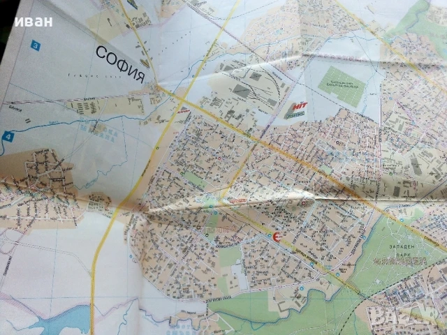 Карта на София - 1:19 000 - 2007г., снимка 6 - Енциклопедии, справочници - 50683669