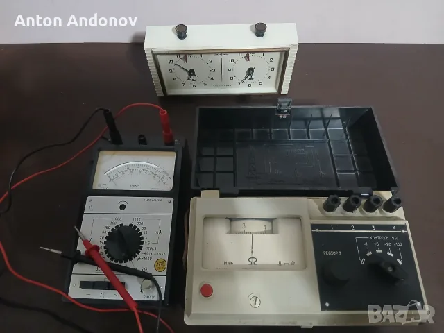 Руски измервателни уреди М416 и Ц4313 + шахматен часовник