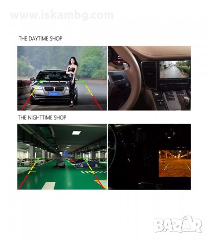 КАМЕРА ЗА ЗАДНО ВИЖДАНЕ СЪС СТОЙКА РАМКА ЗА РЕГ.НОМЕР - код 2675, снимка 9 - Аксесоари и консумативи - 33926881