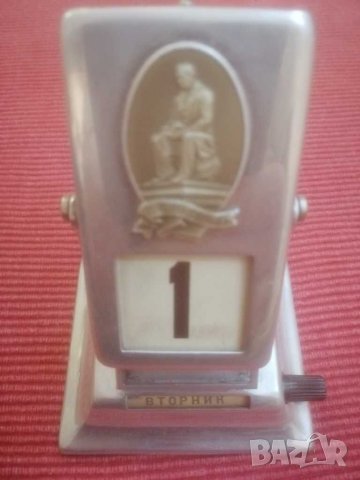 Старо настолно календарче СССР. , снимка 5 - Колекции - 31183952