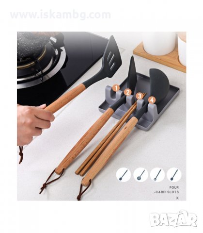 ПЛАСТМАСОВА ПОДЛОЖКА ЗА ПРИБОРИ ПО ВРЕМЕ НА ГОТВЕНЕ - код 3148, снимка 2 - Аксесоари за кухня - 33889331