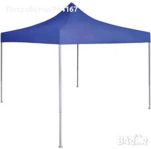 Сгъваема квадратна градинска шатра тип хармоника, снимка 13 - Градински мебели, декорация  - 49666951