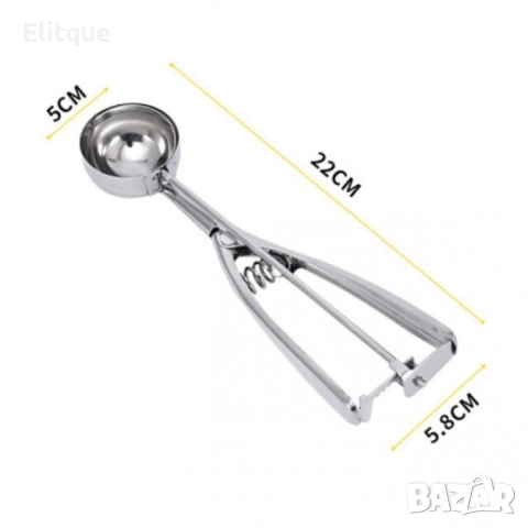 Метална лъжица за оформяне на сладоледени топки, снимка 6 - Други - 52901369