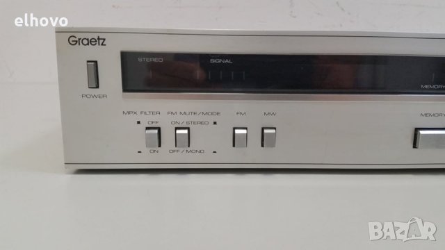 Стерео тунер Graetz HST 4000, снимка 6 - Ресийвъри, усилватели, смесителни пултове - 30414578