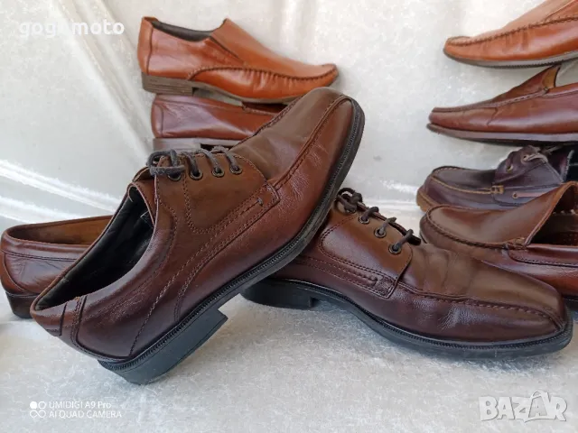 мъжки обувки Carlo Comberti® ORIGINAL Business Schuhe, естествена кожа, 43 - 44, снимка 16 - Ежедневни обувки - 49756294