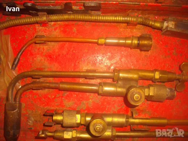 НЕМСКИ ГОЛЯМ КОМПЛЕКТ ЗА ОКСИЖЕН ГАЗОКИСЛОРОДНО ЗАВАРЯВАНЕ РЯЗАНЕ РЕЗАЦИ ГОРЕЛКИ РЕЗАЧИ В КУФАР, снимка 15 - Други инструменти - 49068917