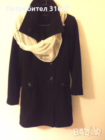 Дамско палто “Бенетон” с подарък, снимка 6 - Палта, манта - 39233408