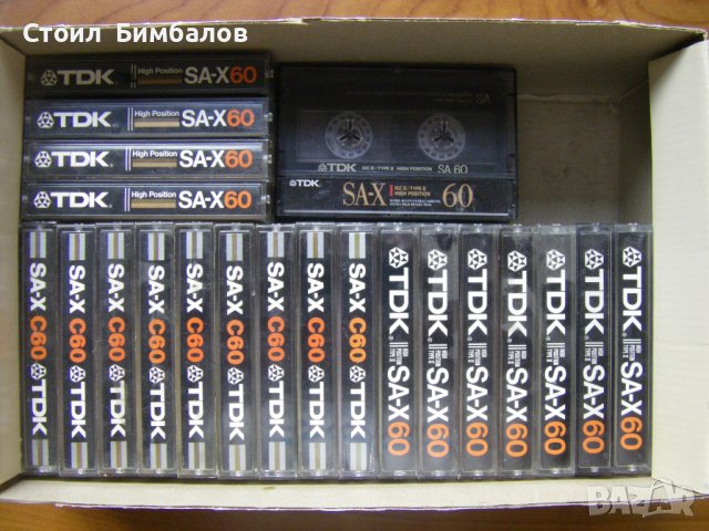 Колекционерски аудиокасети TDK SA-X, снимка 2 - Аудио касети - 42124705