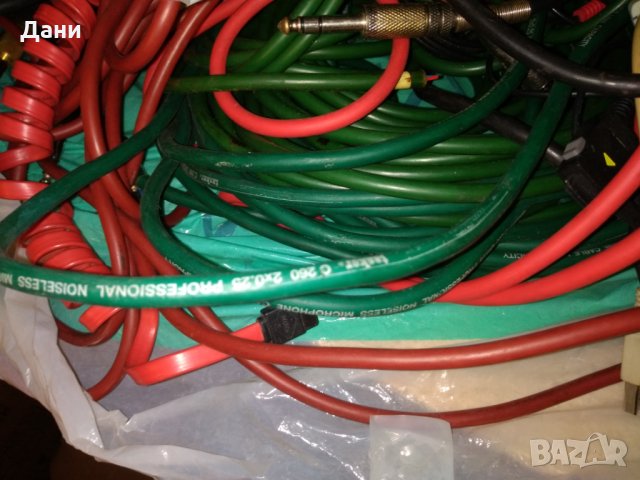Професионални кабели за микрофон schulz ,tesker C260 , emek kablo , снимка 8 - Микрофони - 29275244