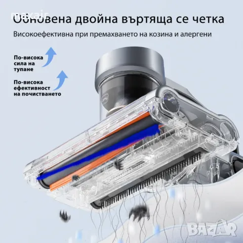Прахосмукачка против акари JIMMY BX7 * Безплатна доставка * Гаранция 2 години, снимка 2 - Прахосмукачки - 47493551