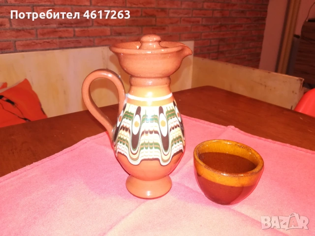 Керамика троянска шарка, снимка 2 - Аксесоари за кухня - 54060331