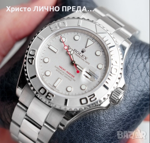 Rolex Yacht-Master 40mm Automatic Platinum Bezel 16622, снимка 3 - Мъжки - 52893271