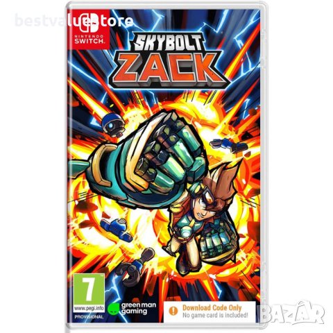 Игра Skybolt Zack Код В Кутия Nintendo Switch, снимка 1 - Други игри - 42847578