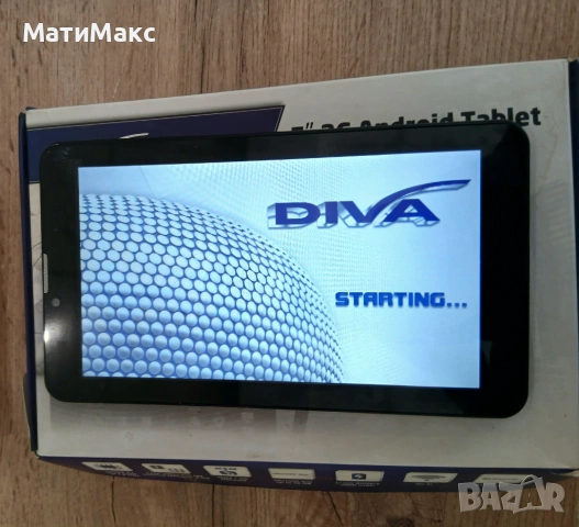 Таблет DIVA Android, снимка 5 - Таблети - 54352637