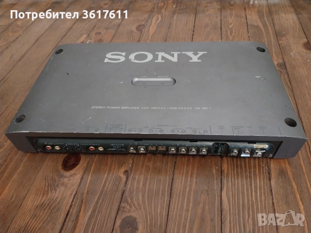 Усилвател, стъпало Sony за автомобил