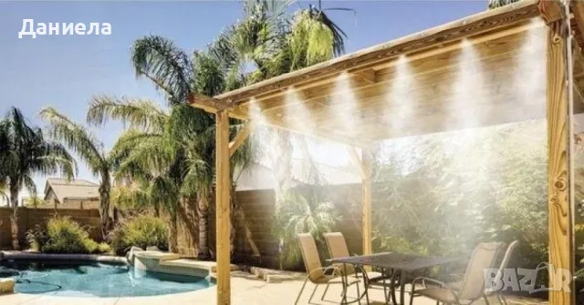 охлаждаща система с водна мъгла , снимка 4 - Градинска техника - 49692286