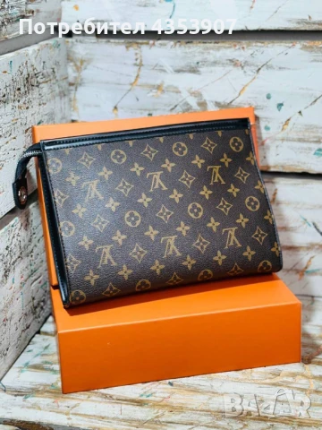 Louis Vuitton дамски клъч, снимка 10 - Чанти - 50493299