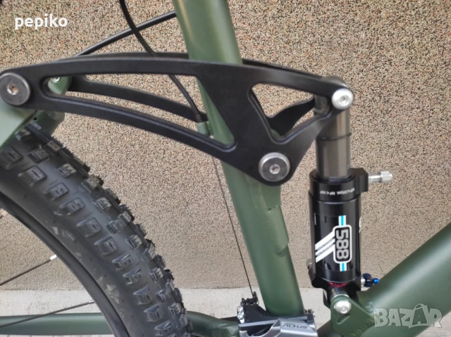 Продавам колела внос от Германия мтв алуминиев велосипед SCHIANO E FULLI 29 цола газов амортисьор, снимка 9 - Велосипеди - 51195899