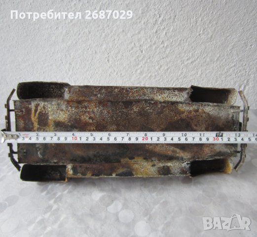 35 см дълъг Стар ръждясъл автомобил камион за декорация, снимка 9 - Декорация за дома - 31623653