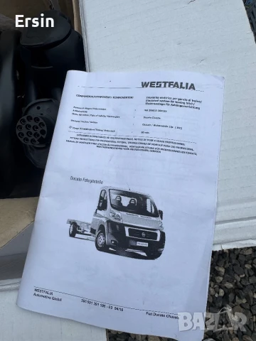 Разглобяем теглич Westfalia 01.09.2021 За Fiat Ducato Kasten 06/06  , снимка 14 - Части - 50500109