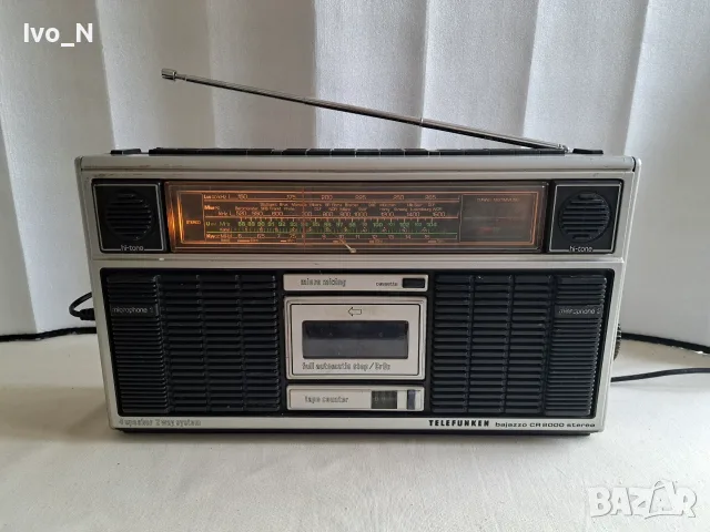 Радио касетофон Telefunken Bajazzo CR 8000.