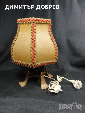 СТАРА РЕТРО НАСТОЛНА НОЩНА ЛАМПА