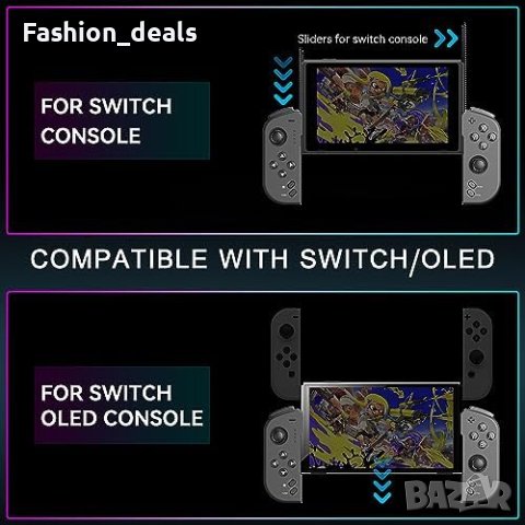 Нов контролер за игри Nintendo Switch / OLED Нинтендо геймърски подарък, снимка 2 - Nintendo конзоли - 42238104