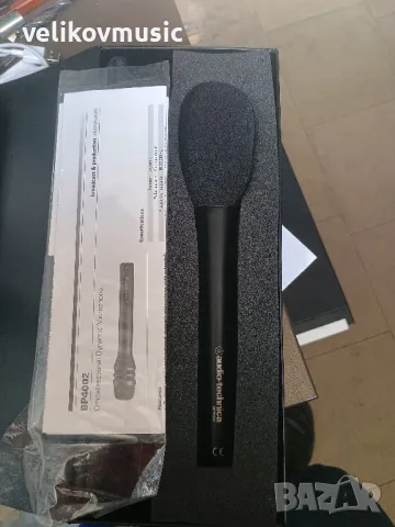 Динамичен микрофон Audio-Technica BP4002 Ръчен репортерски- омнидиректен,тип "пушка", снимка 2 - Други - 50258166