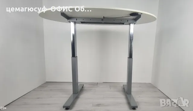 Немска елипсовидна конферентна и посетителска маса повдигане по ваше желание обзавеждане , снимка 2 - Маси - 48473129