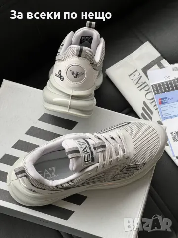 Emporio Armani Мъжки Маратонки EA👟Мъжки Спортни Обувки Емпорио Армани Код E193, снимка 3 - Маратонки - 50409726