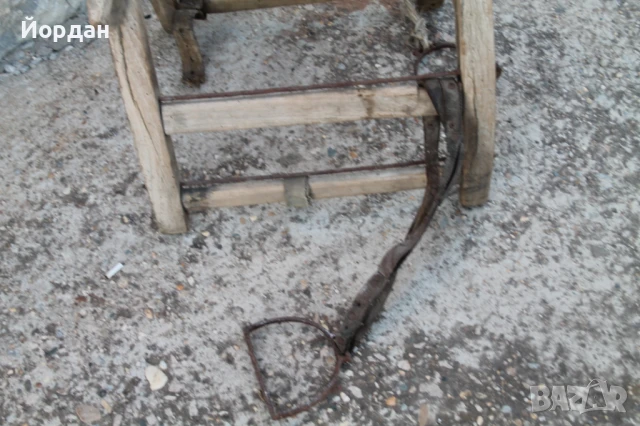 Здрав самар за магаре със стремена, снимка 7 - Антикварни и старинни предмети - 51408165