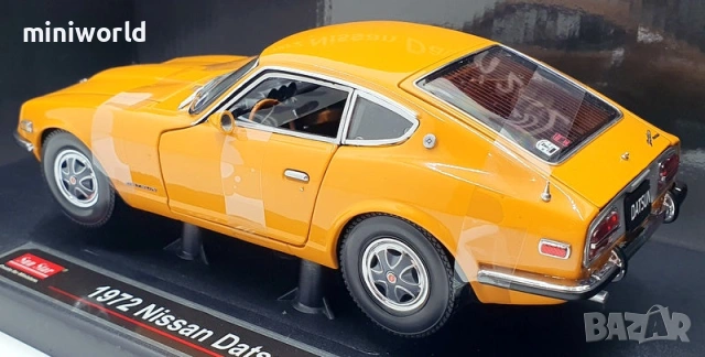  Nissan Datsun 240Z 1972 - мащаб 1:18 на SunStar моделът е нов в кутия, снимка 2 - Колекции - 53097728