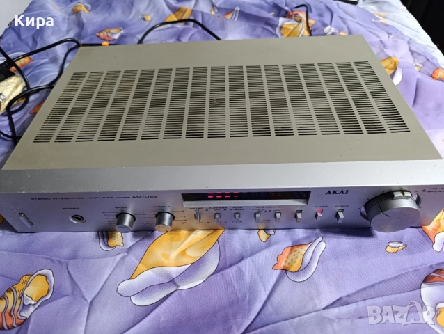 Усилвател AKAI AM -U22, снимка 4 - Ресийвъри, усилватели, смесителни пултове - 52587463